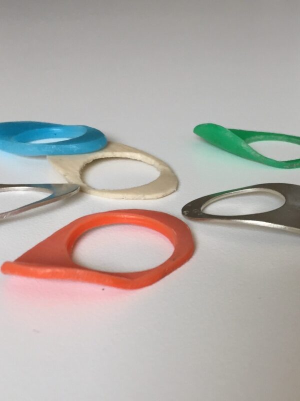 Ring ocean plastic oval