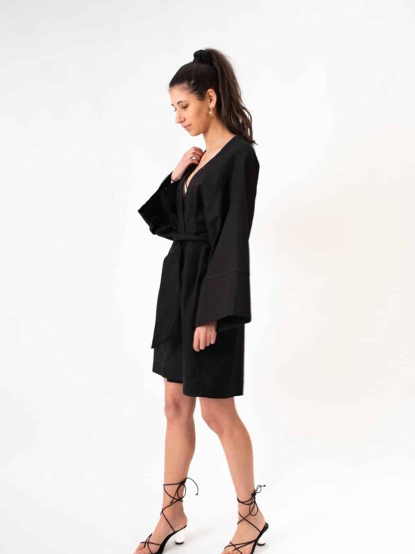 Lucio Kimono Black