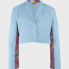 Short Niçoise Vest Blue