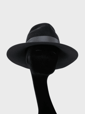 Fedora hat in anthracite