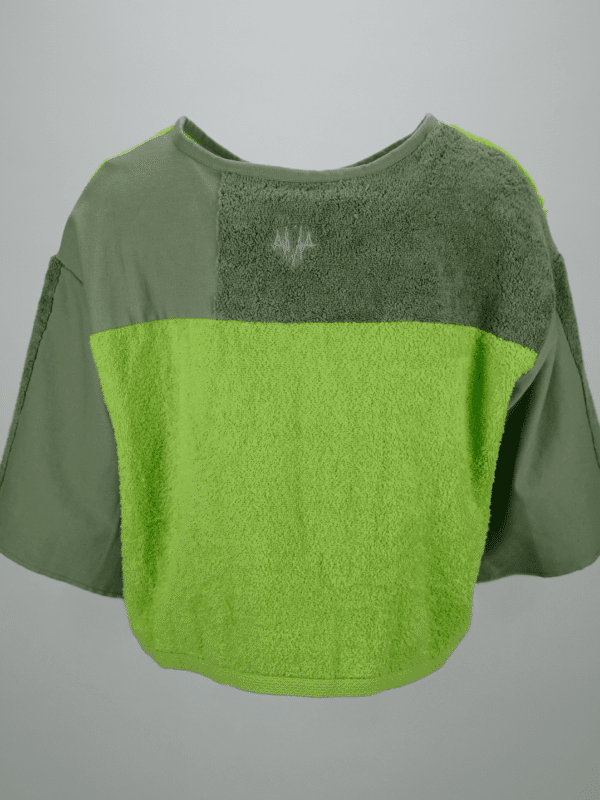 Sierra terry towel green top