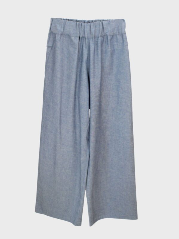 POINTY Trousers with flair & elastic waistband