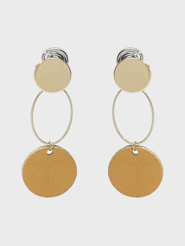 Oval Ring Earrings