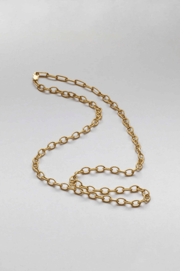 Metamorphose necklace in gold by LAURE DE MEES - Dressr