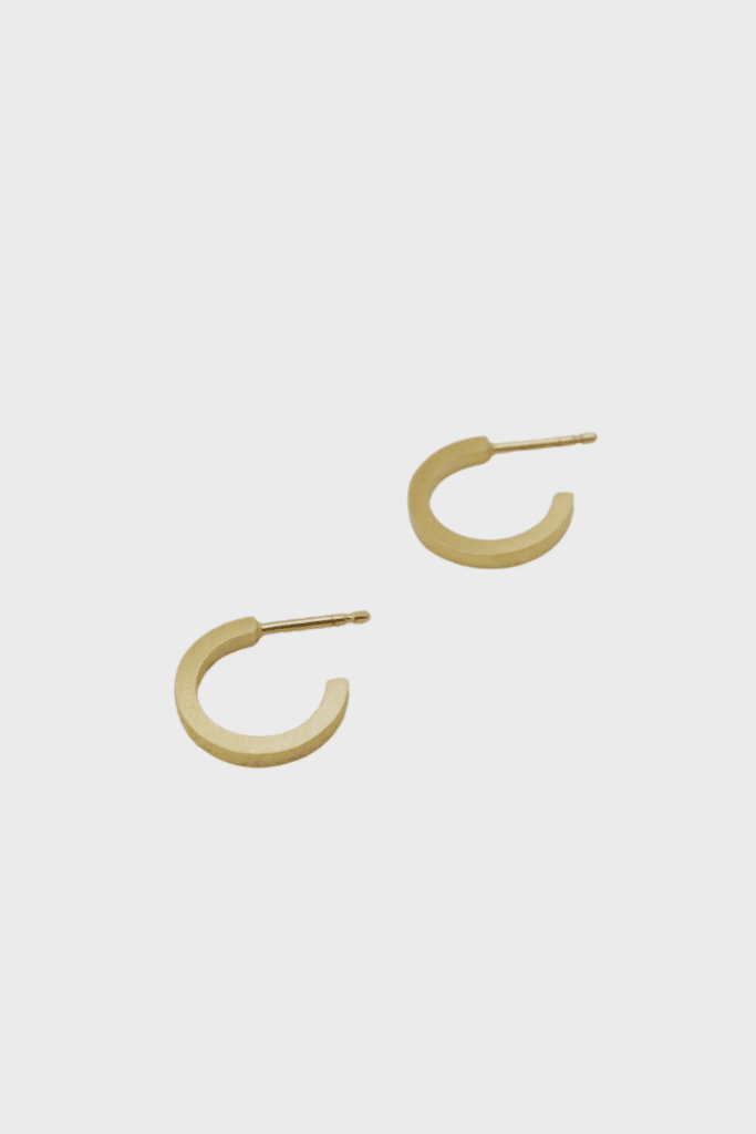 Mini Solid Hoop Earrings by AR.M - Dressr