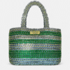 Metallic Medium Tote