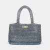 Metallic Medium Tote
