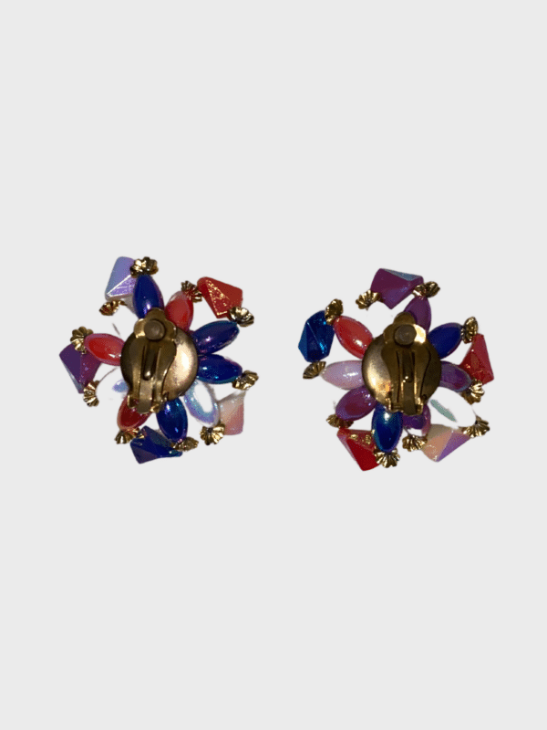 Abstra Floral Stud Earrings