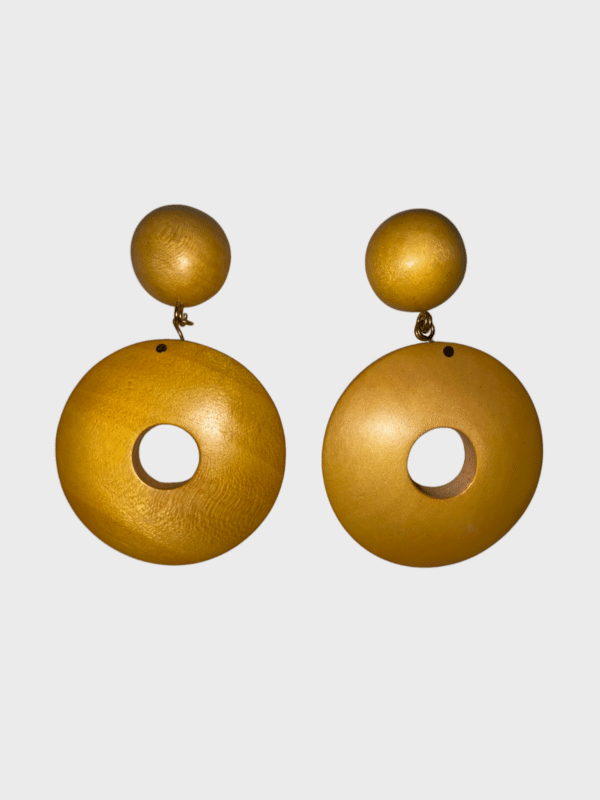 Woody Drop Earrings