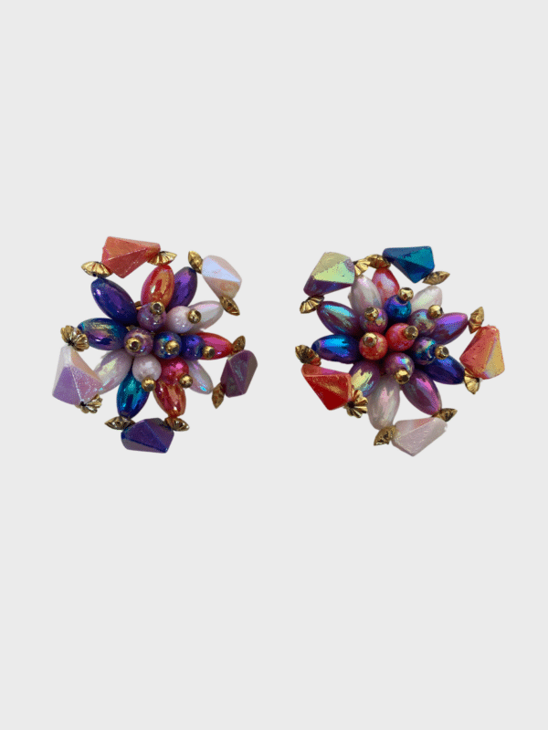 Abstra Floral Stud Earrings