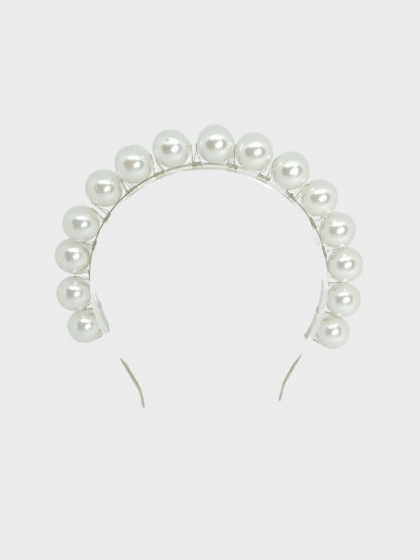 Diadeem met grote parels