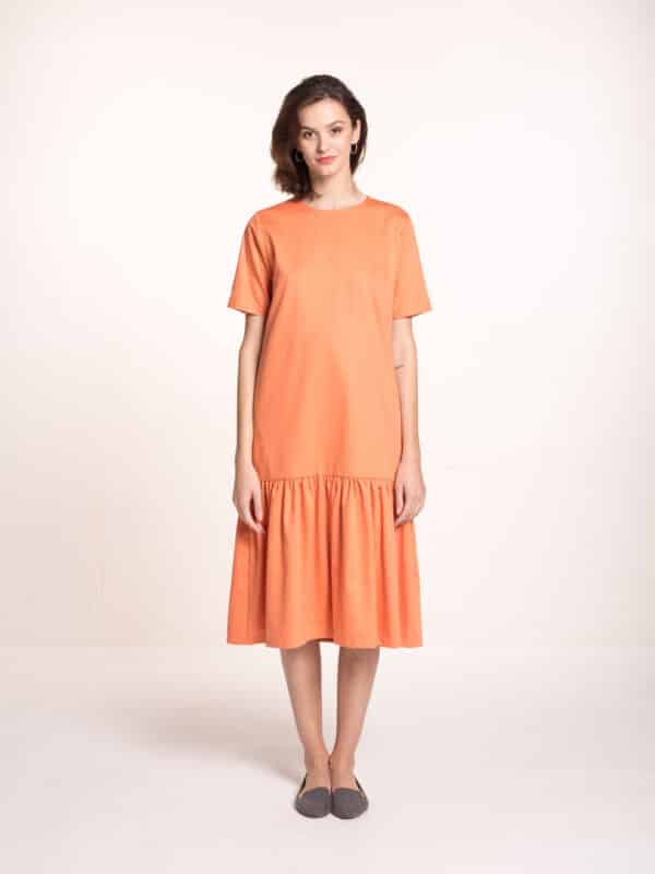 Dropped waist dress