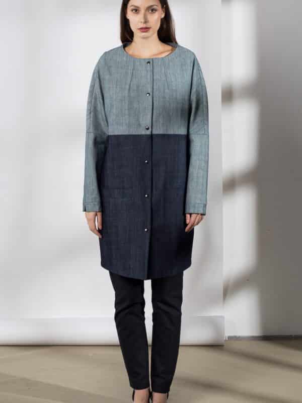 Denim coat