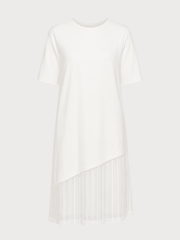 Bamboo detail dress