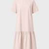 Dropped waist frilled dress