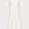 Dropped waist frilled dress