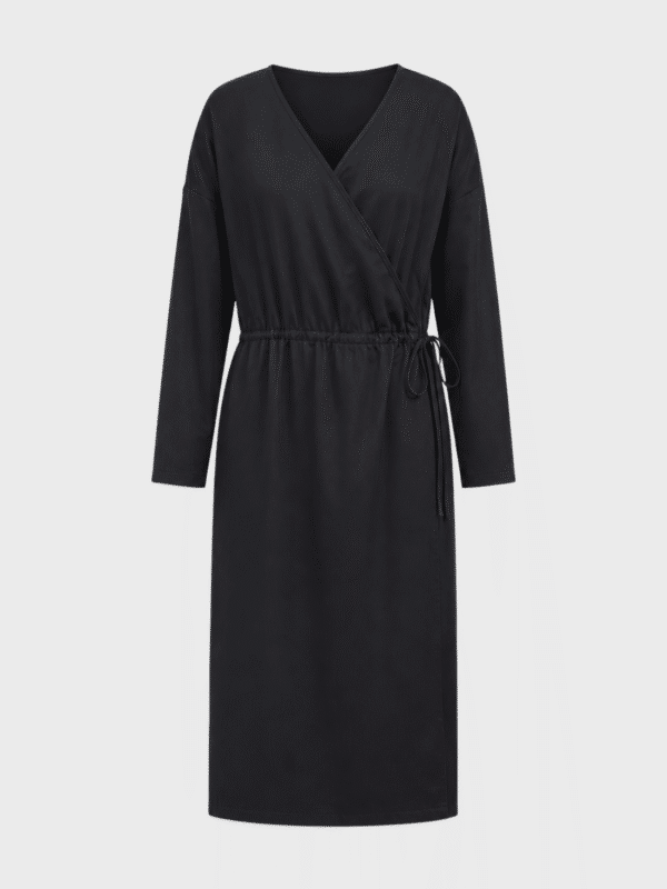 String wrap dress