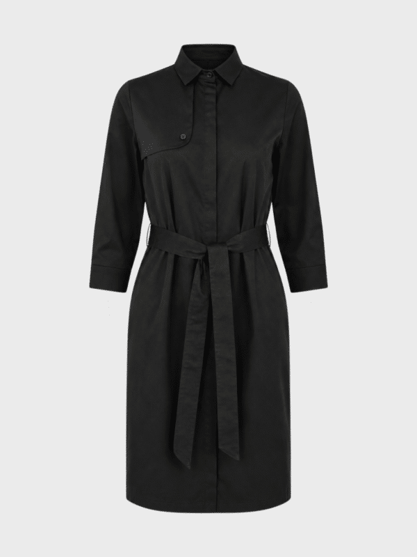 Trench shirt dress