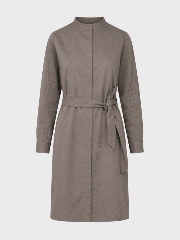 Trench shirt dress