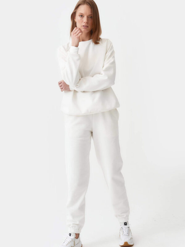Organic cotton track pants