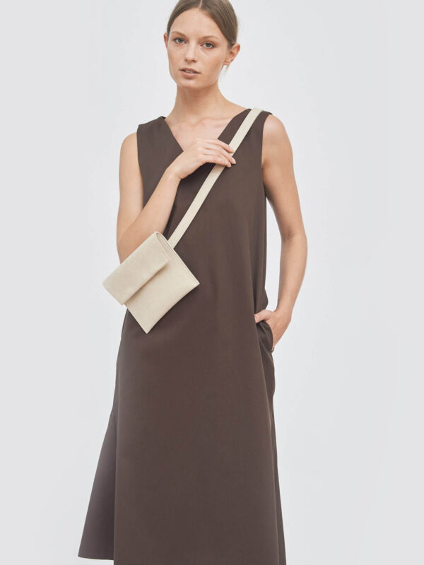 Side triangle dress