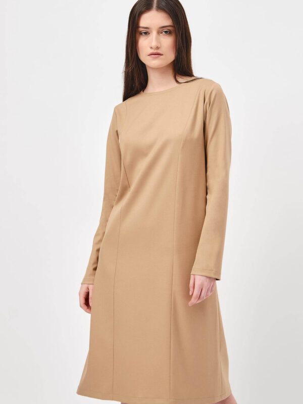 Front seams dress