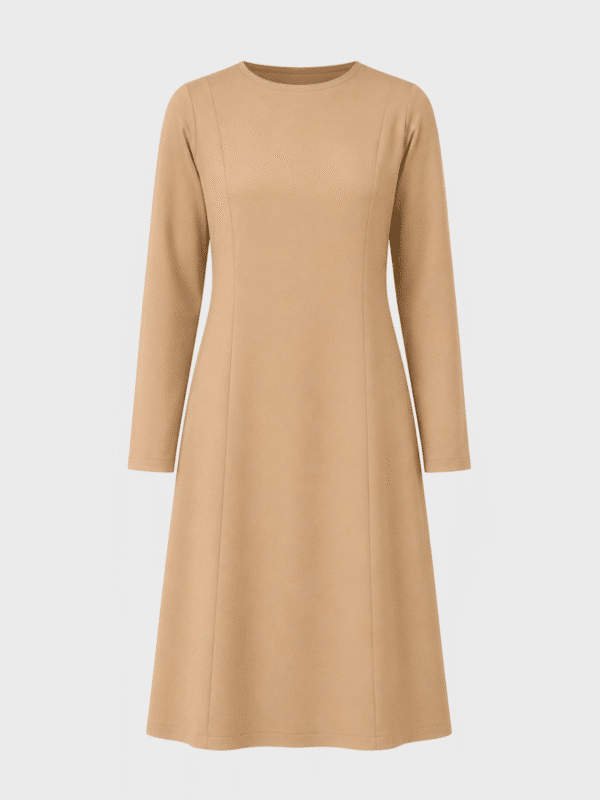 Front seams dress